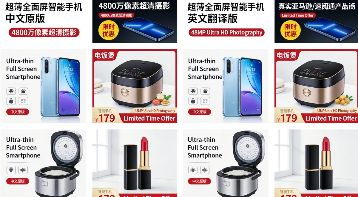 批量图片翻译前-多张中文商品图
