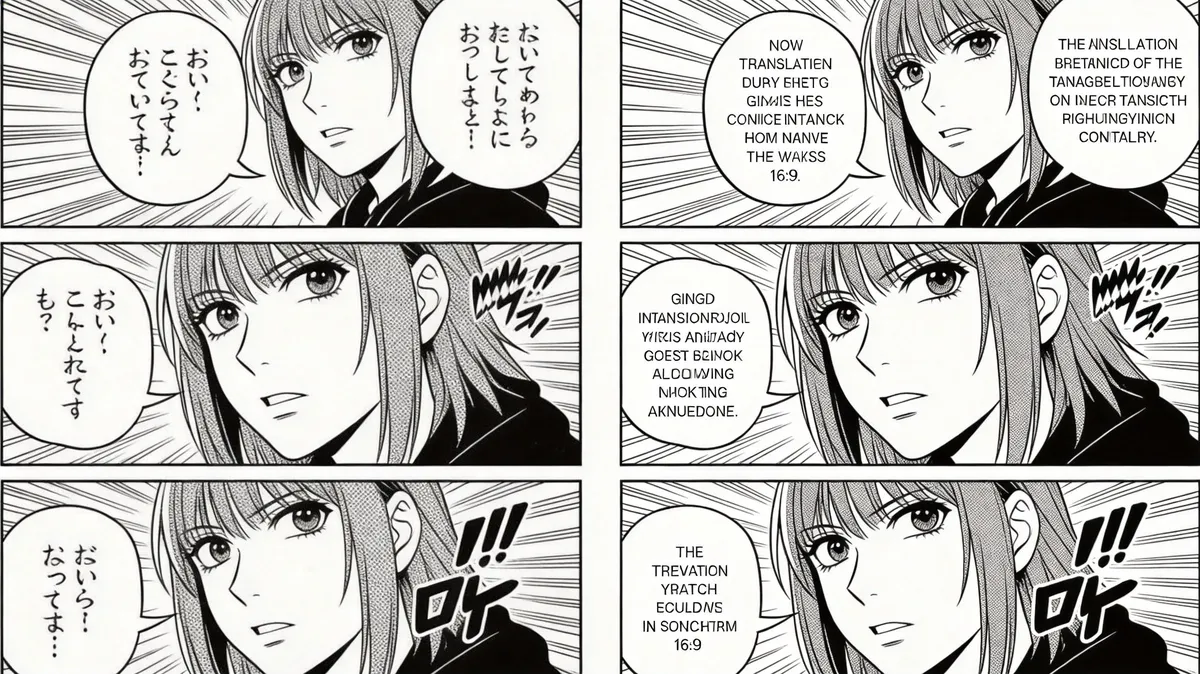 日文漫画翻译前