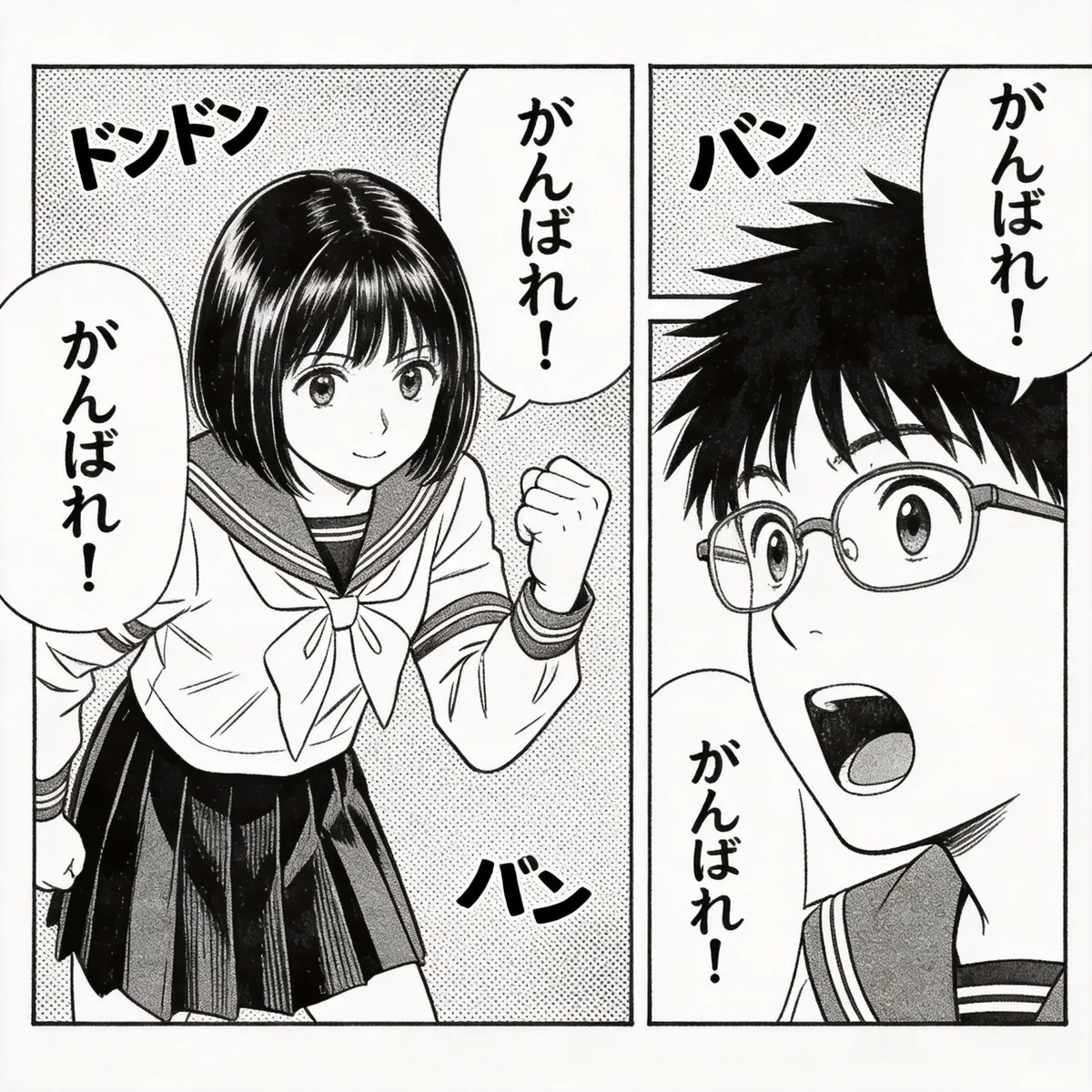 日文漫画翻译前-日文原版漫画页面